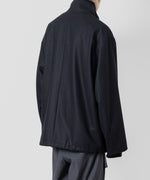 画像をギャラリービューアに読み込む, stein(シュタイン)の23AWコレクションMELTON STAND COLLAR ZIP SHORT JACKETのDARK NAVY
