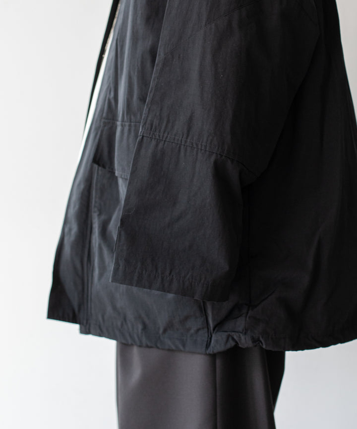 stein(シュタイン)の23AWコレクションREVERSIBLE MILITARY JACKETのBLACK