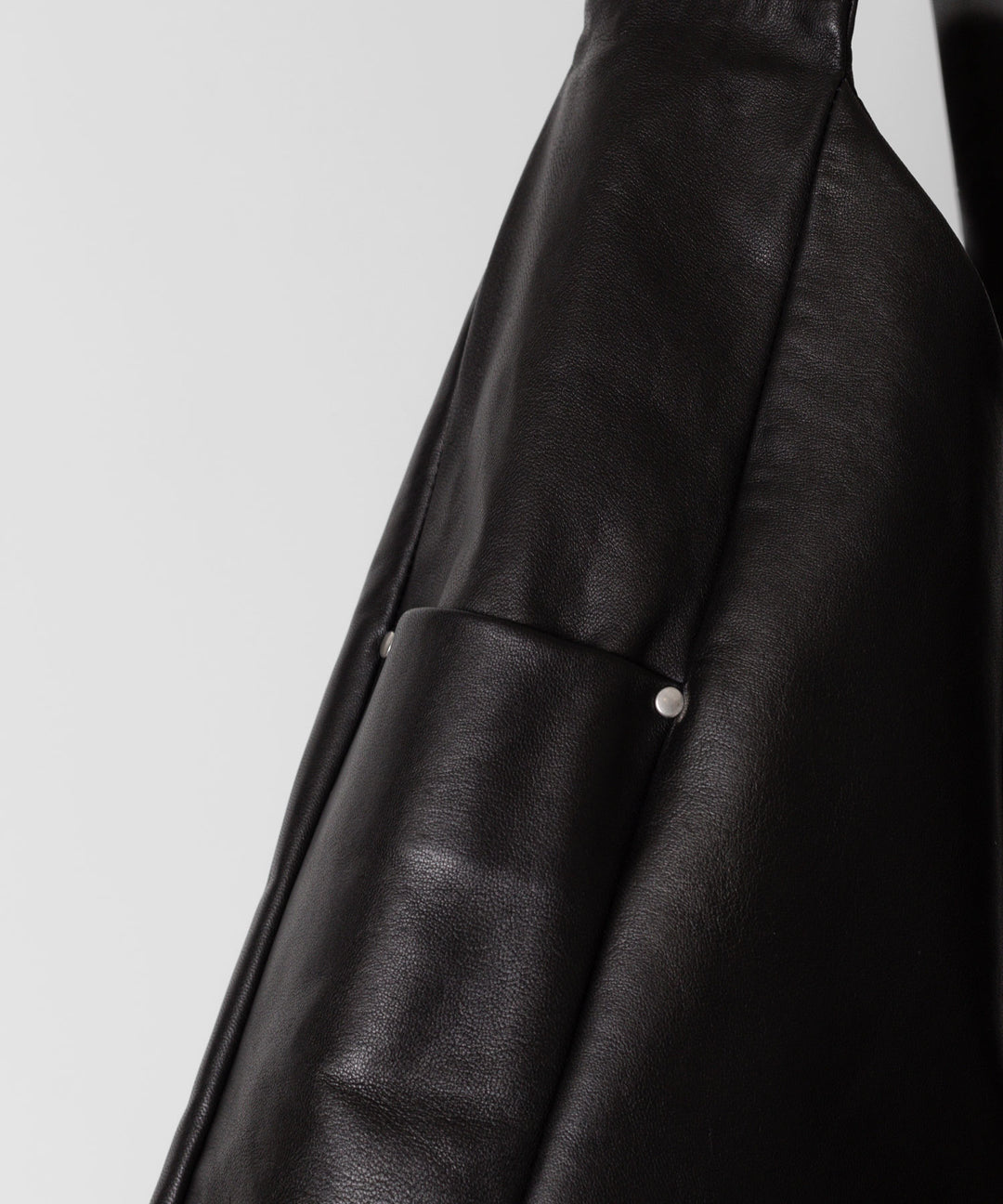 ssstein(シュタイン)の24AWコレクション LEATHER SHOULDER BAG - BLACK 公式通販サイトsession福岡セレクトショップ