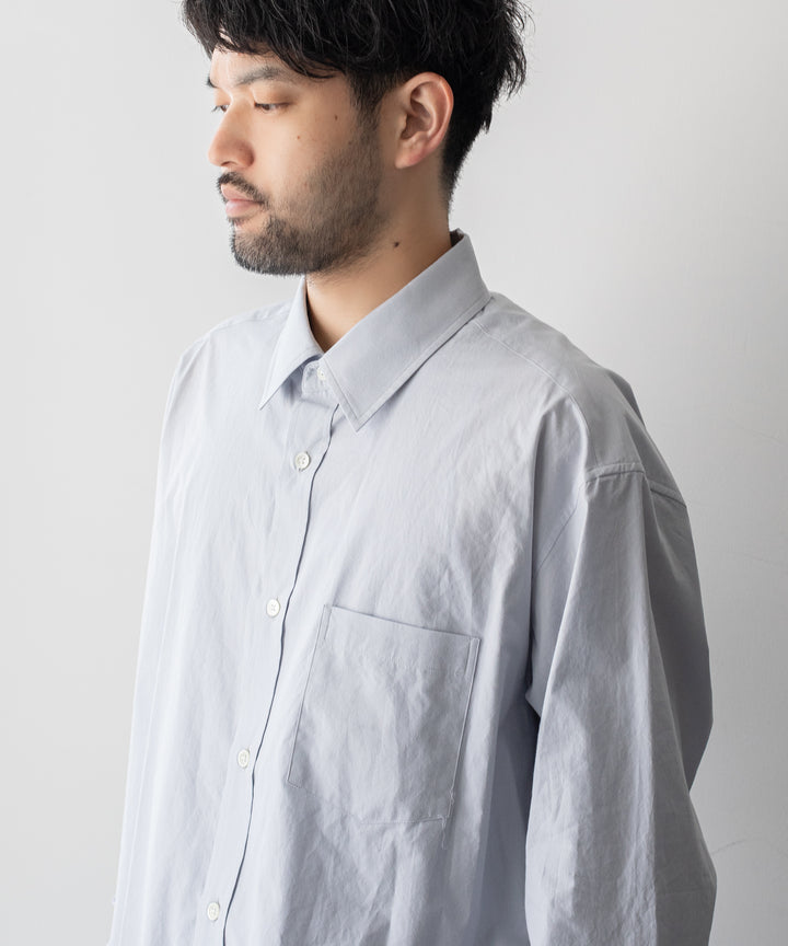 stein(シュタイン)の23AWコレクションOVERSIZED STANDARD SHIRTのOFF GREY