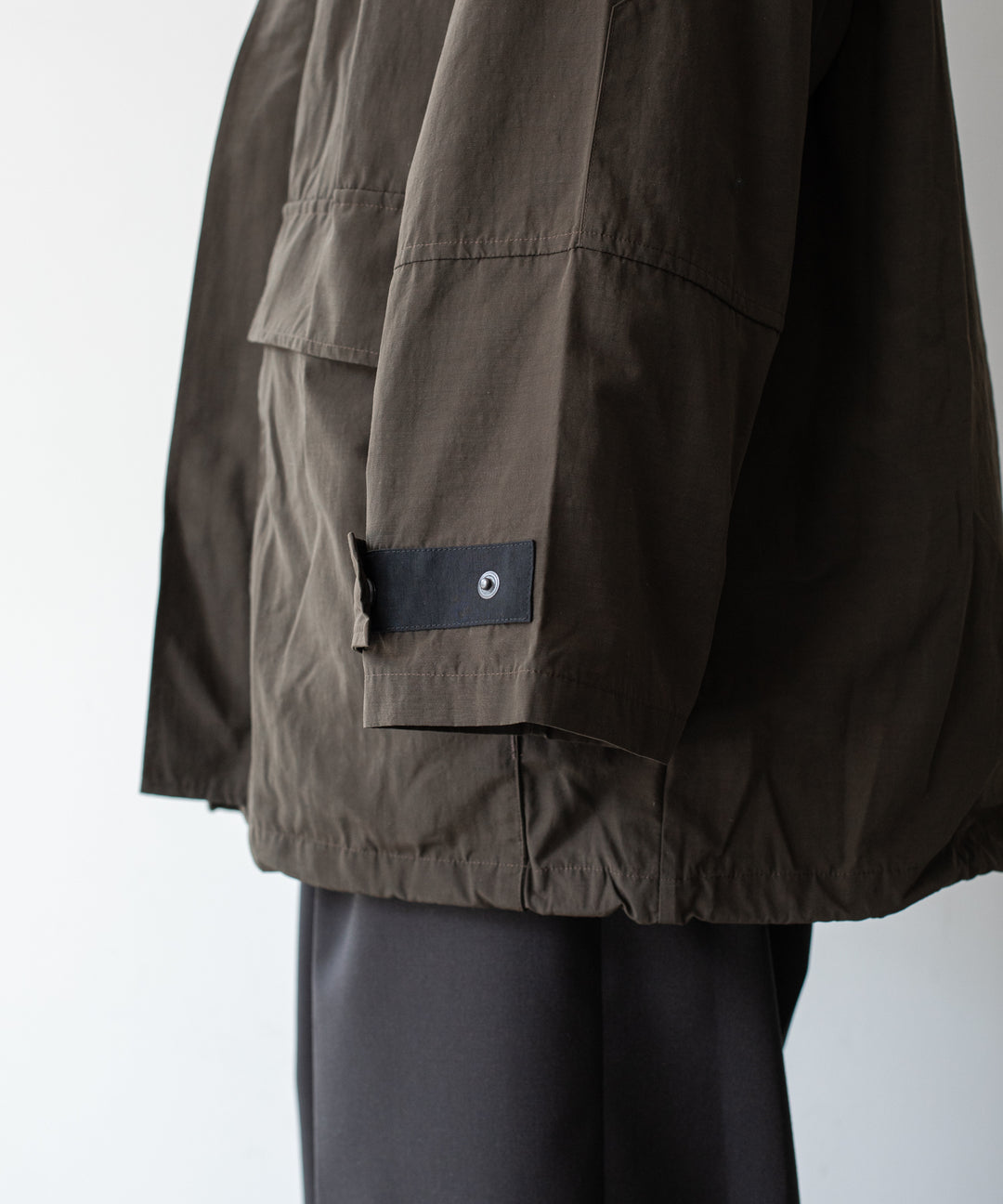 stein(シュタイン)の23AWコレクションREVERSIBLE MILITARY JACKETのMILITARY KHAKI