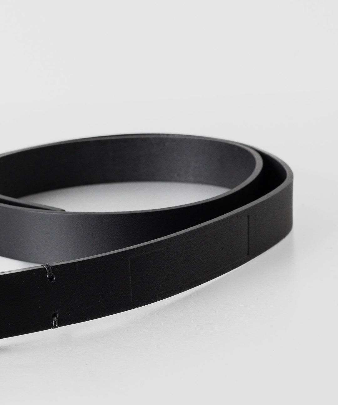 【stein】シュタイン24ss LEATHER BELT ( PLAIN BUCKLE ) - BLACK sessionセッション福岡セレクトショップ 公式通販サイト