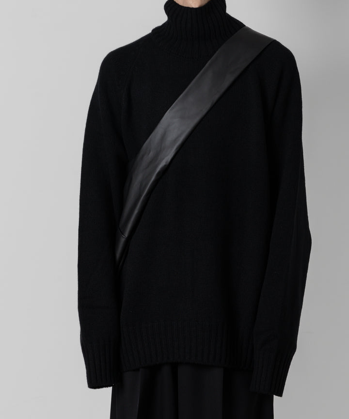 stein(シュタイン)の24SSコレクションSHOULDER BAGのBLACK(COATING) sessionセッション福岡セレクトショップ 公式通販サイト