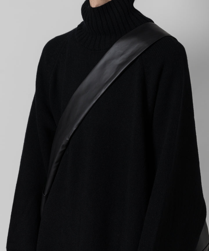 stein(シュタイン)の24SSコレクションSHOULDER BAGのBLACK(COATING) sessionセッション福岡セレクトショップ 公式通販サイト