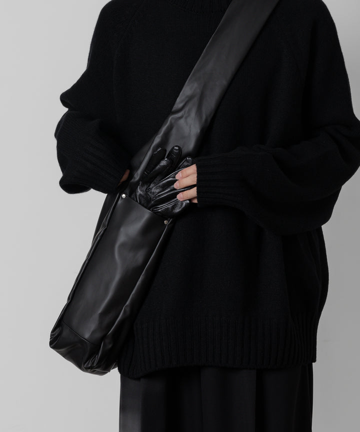 stein(シュタイン)の24SSコレクションSHOULDER BAGのBLACK(COATING) sessionセッション福岡セレクトショップ 公式通販サイト