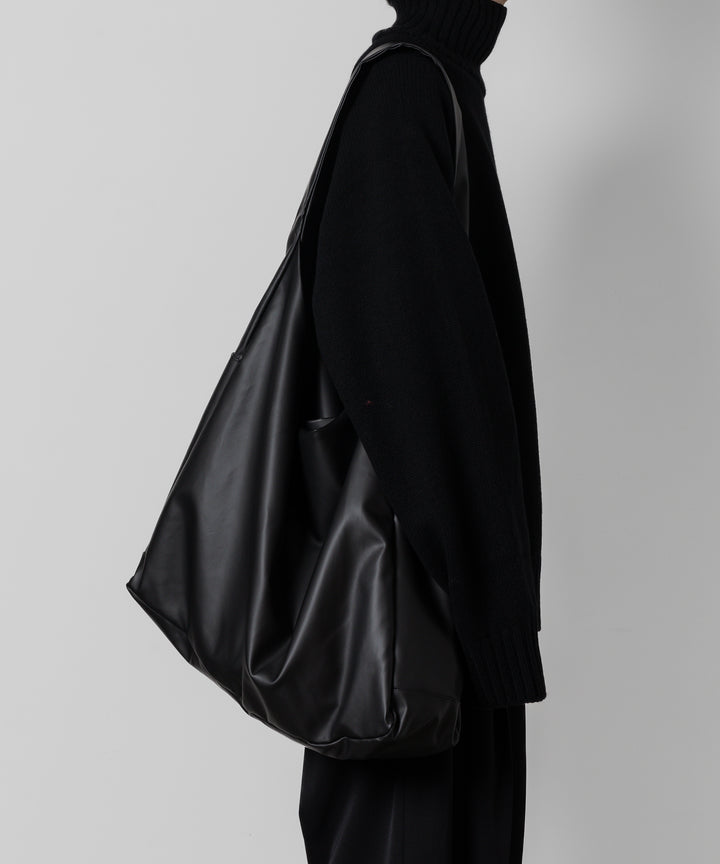 stein(シュタイン)の24SSコレクションSHOULDER BAGのBLACK(COATING) sessionセッション福岡セレクトショップ 公式通販サイト