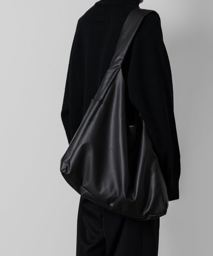 stein(シュタイン)の24SSコレクションSHOULDER BAGのBLACK(COATING) sessionセッション福岡セレクトショップ 公式通販サイト