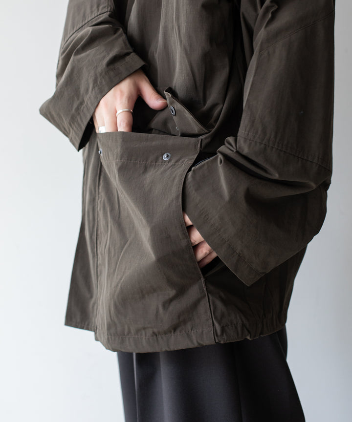 stein(シュタイン)の23AWコレクションREVERSIBLE MILITARY JACKETのMILITARY KHAKI