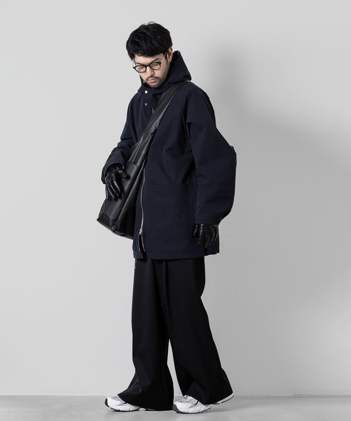 stein(シュタイン)の24SSコレクションSHOULDER BAGのBLACK(COATING) sessionセッション福岡セレクトショップ 公式通販サイト