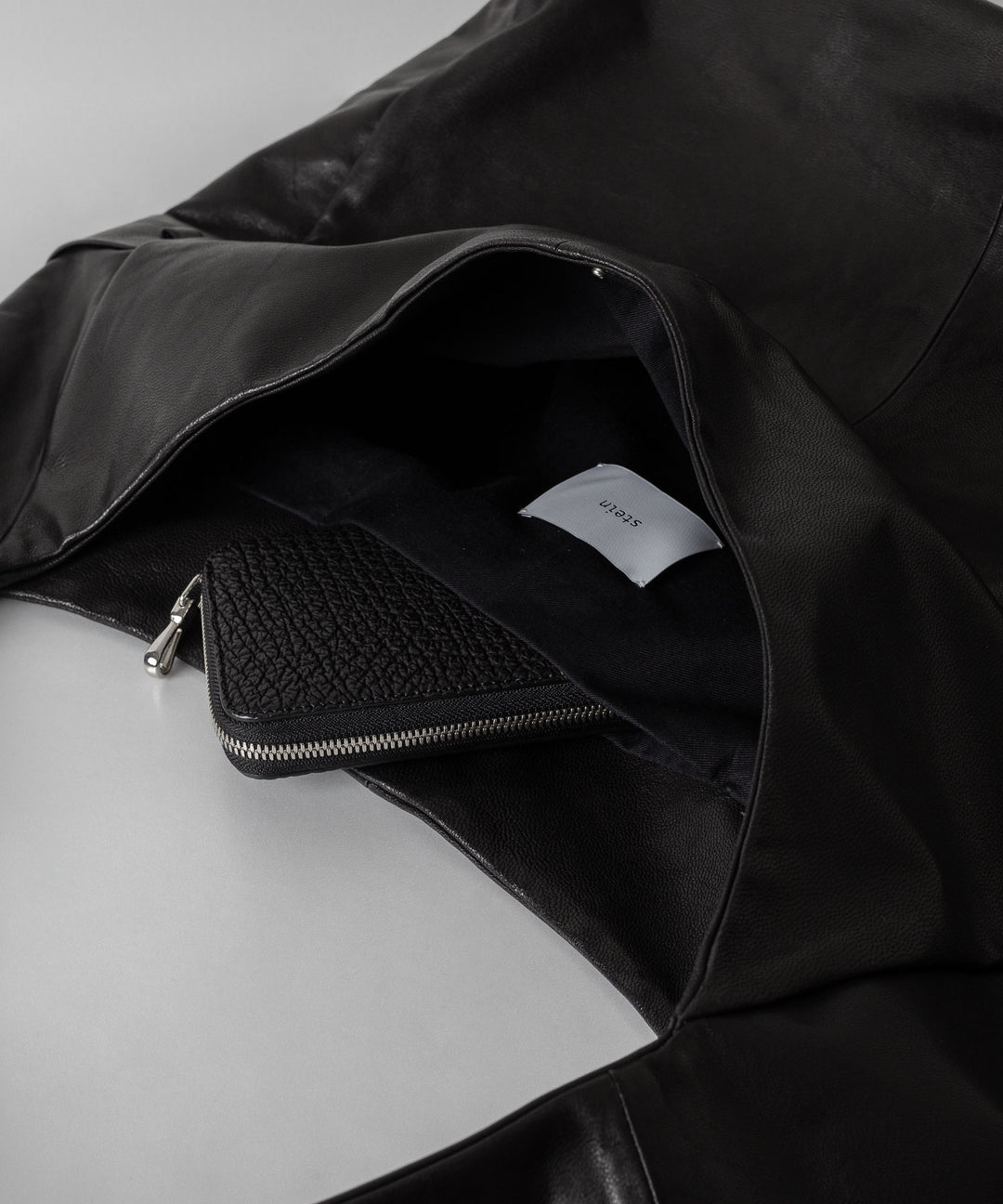 stein(シュタイン)の24SSコレクションSHOULDER BAGのBLACK(LEATHER) sessionセッション福岡セレクトショップ 公式通販サイト