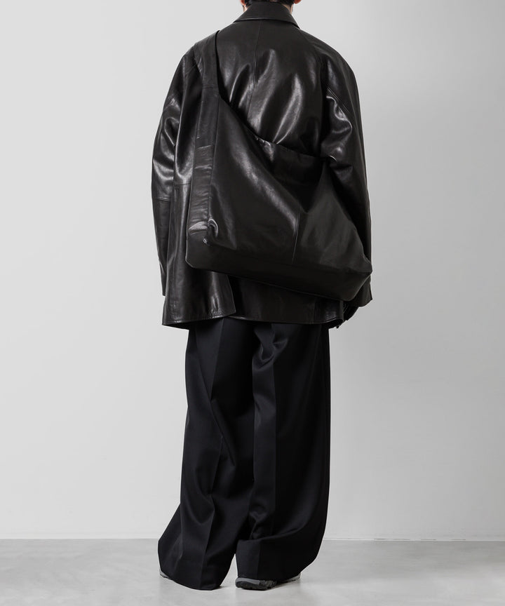 stein(シュタイン)の24SSコレクションSHOULDER BAGのBLACK(LEATHER) 公式通販サイトsession福岡セレクトショップ