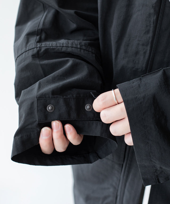 stein(シュタイン)の23AWコレクションREVERSIBLE MILITARY JACKETのBLACK