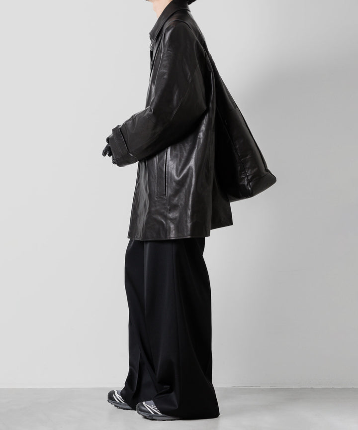 stein(シュタイン)の24SSコレクションSHOULDER BAGのBLACK(LEATHER) 公式通販サイトsession福岡セレクトショップ