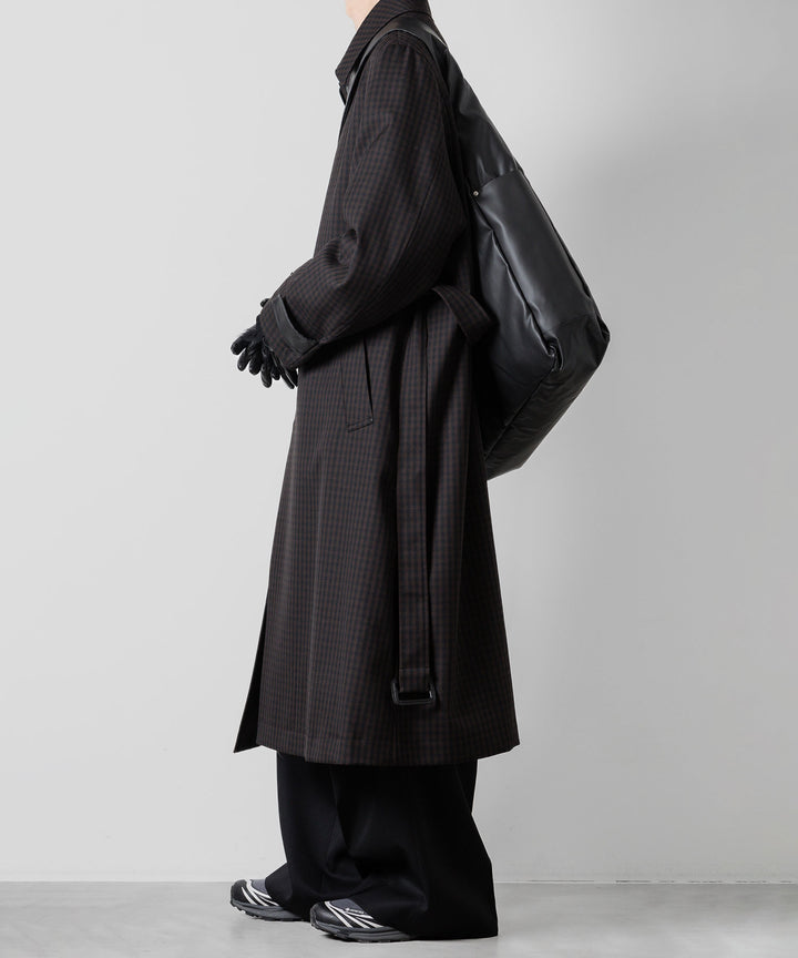 stein(シュタイン)の24SSコレクションSHOULDER BAGのBLACK(COATING) sessionセッション福岡セレクトショップ 公式通販サイト