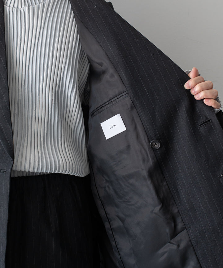 stein(シュタイン)の23AWコレクションOVERSIZED DOUBLE BREASTED JACKETのBLACK