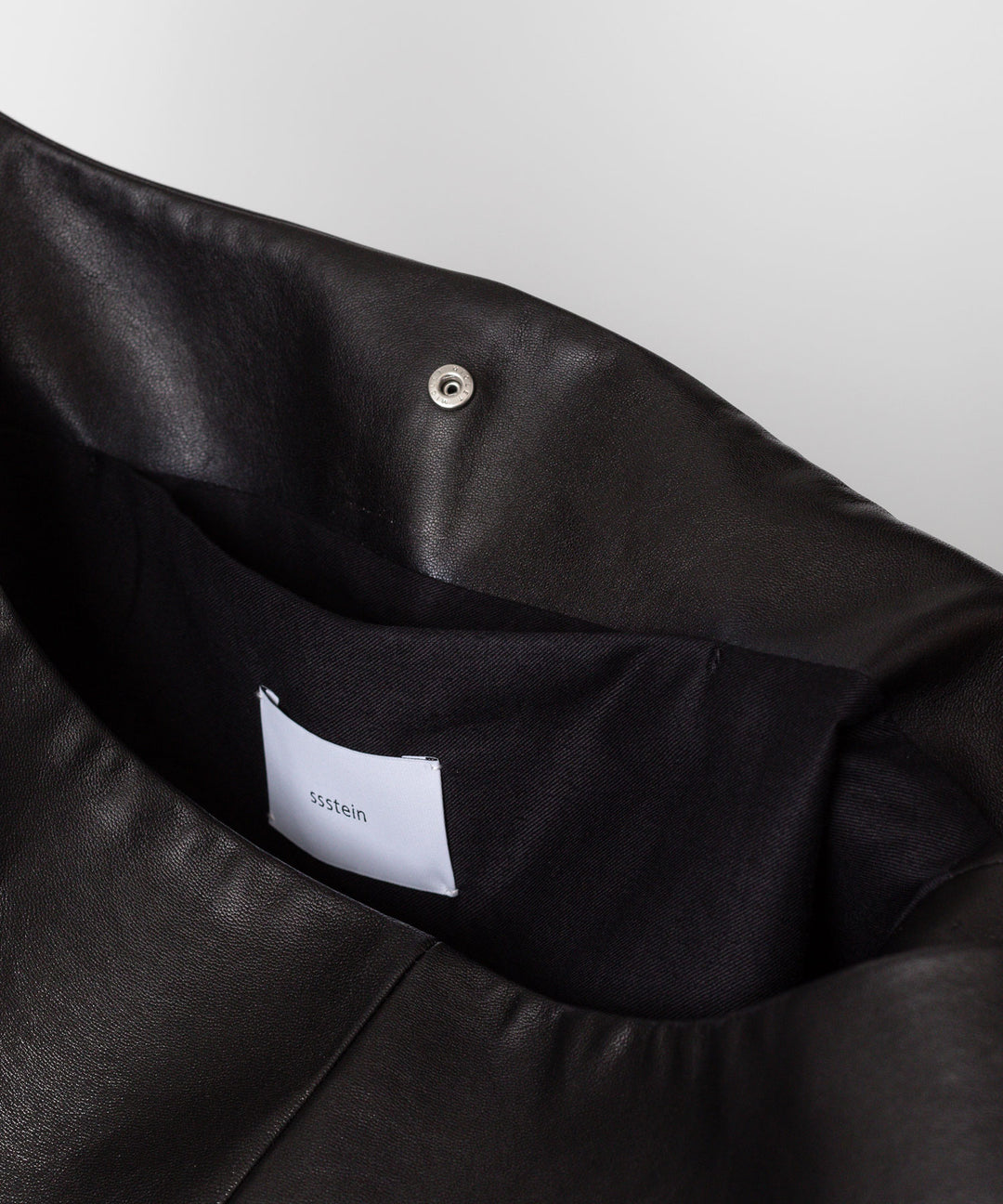 ssstein(シュタイン)の24AWコレクション LEATHER SHOULDER BAG - BLACK 公式通販サイトsession福岡セレクトショップ