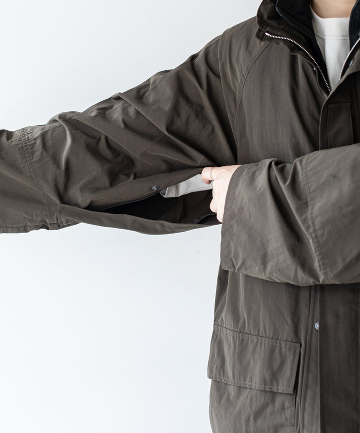stein(シュタイン)の23AWコレクションREVERSIBLE MILITARY JACKETのMILITARY KHAKI