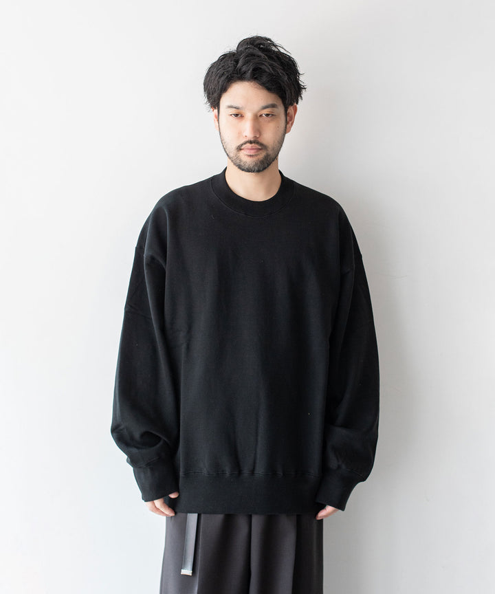 stein(シュタイン)の23AWコレクションOVERSIZED UNTWISTED YARN SWEAT LS のBLACK