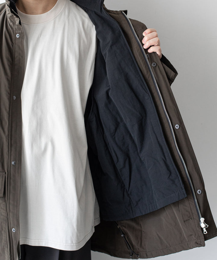 stein(シュタイン)の23AWコレクションREVERSIBLE MILITARY JACKETのMILITARY KHAKI