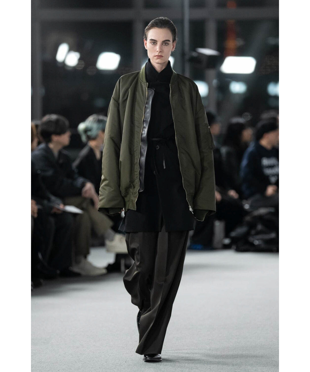 stein(シュタイン)の23AWコレクションOVERSIZED FLIGHT JACKETのMILITARY KHAKI