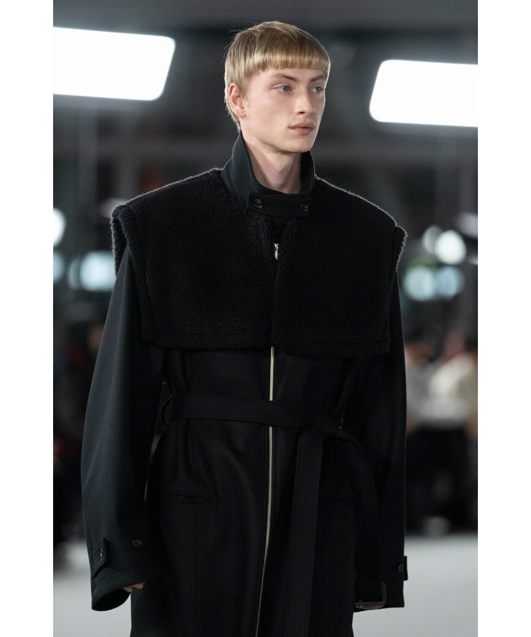 stein シュタイン 23aw OVERSIZED MAXI-LENGTH ZIP COAT - BLACK sessionセッション福岡セレクトショップ 公式通販サイト