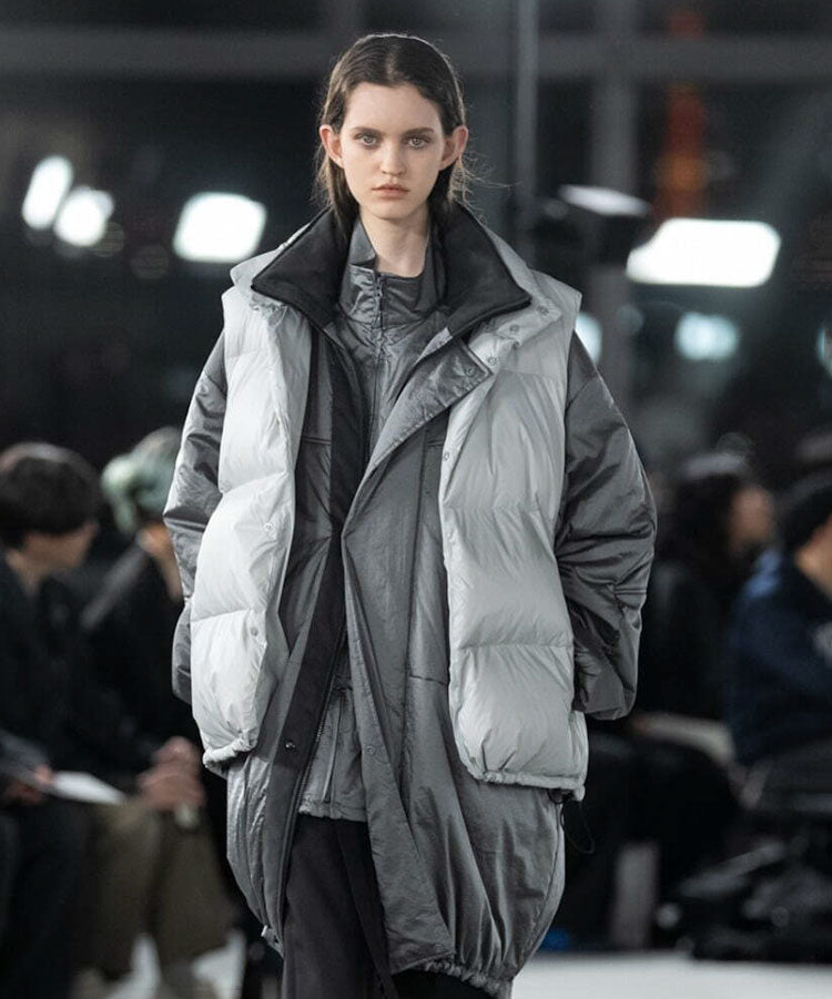 【stein】シュタイン 23AW DOWN PADDED VEST - OFF GREY sessionセッション福岡セレクトショップ 公式通販サイト