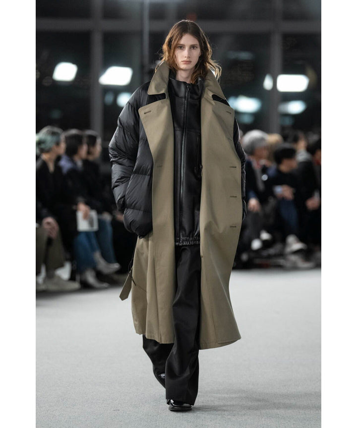 stein(シュタイン)の23AWコレクションDOWN PADDED JACKETのBLACK