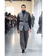 画像をギャラリービューアに読み込む, ssstein(シュタイン)のWOOL/ALPACA KNIT LOOSE TURTLE NECK PO - CHARCOALの公式通販サイトsession福岡セレクトショップ
