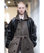 画像をギャラリービューアに読み込む, 【ssstein】SHEEP LEATHER STAND COLLAR JACKET - BLACK
