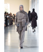 画像をギャラリービューアに読み込む, 【ssstein】WOOL/ALPACA MILLED KNIT BALACLAVA - BEIGE
