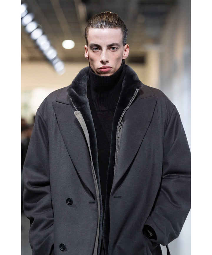 ssstein(シュタイン)のMOUTON INNER REVERSIBLE PADDED JACKET - BLACK × BLACKの公式通販サイトsession福岡セレクトショップ