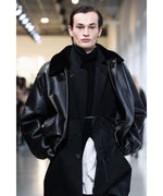 画像をギャラリービューアに読み込む, ssstein(シュタイン)のOVERSIZED SINGLE BREASTED LONG JACKET - BLACKの公式通販サイトsession福岡セレクトショップ
