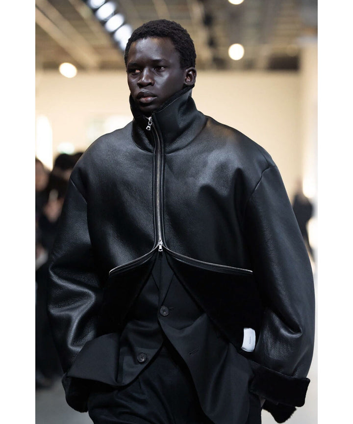 ssstein(シュタイン)のCUT-OFF MOUTON JACKET - BLACKの公式通販サイトsession福岡セレクトショップ