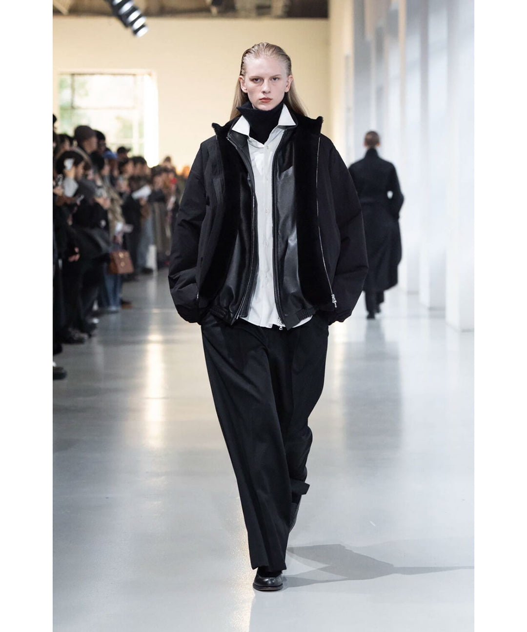 ssstein(シュタイン)のEASY WIDE TROUSERS (2/90 WOOL GABARDINE) - BLACKの公式通販サイトsession福岡セレクトショップ

