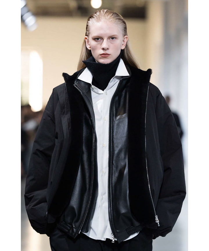 ssstein(シュタイン)のMOUTON INNER REVERSIBLE PADDED JACKET - BLACK × BLACKの公式通販サイトsession福岡セレクトショップ