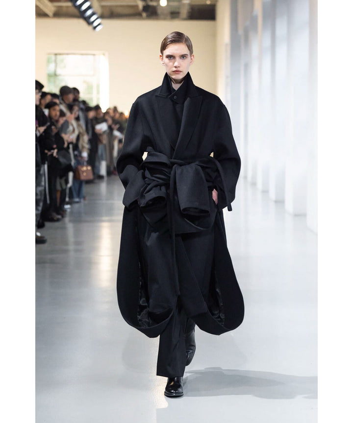 ssstein(シュタイン)のWOOL/CASHMERE REVERSIBLE PEAK LAPEL JACKET - BLACK × BLACKの公式通販サイトsession福岡セレクトショップ