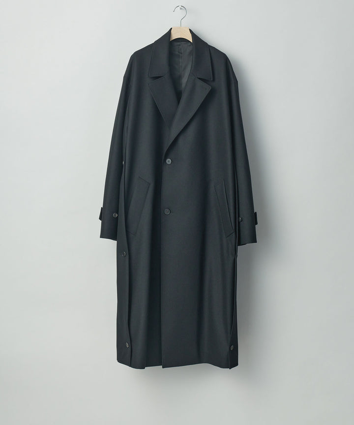 stein(シュタイン)の23AWコレクションOVERSIZED LAYERED SINGLE COATのBLACK