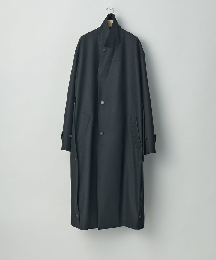 stein(シュタイン)の23AWコレクションOVERSIZED LAYERED SINGLE COATのBLACK