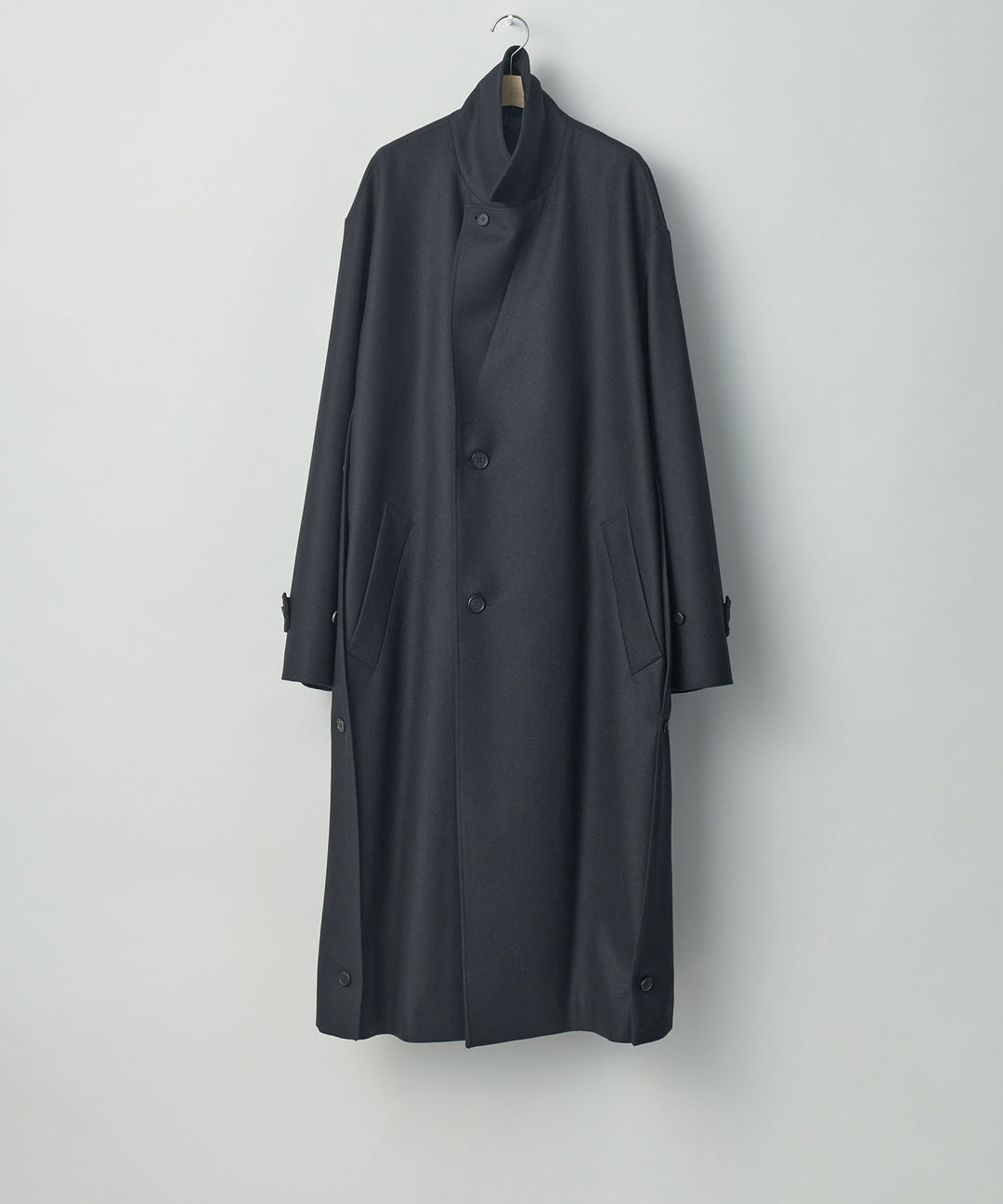 stein(シュタイン)の23AWコレクションOVERSIZED LAYERED SINGLE COATのDARK NAVY sessionセッション福岡セレクトショップ 公式通販サイト