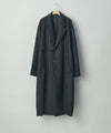 【stein】LAY CHESTER COAT - BLACK
