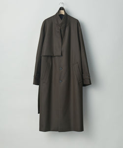 stein(シュタイン)の23AWコレクションLAY CHESTER COATのMILITARY KHAKI