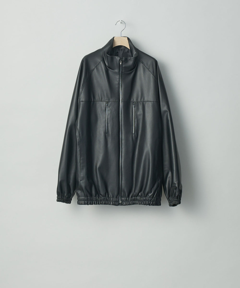 stein(シュタイン)の23AWコレクションLEATHER WINDBREAKER JACKETのBLACK