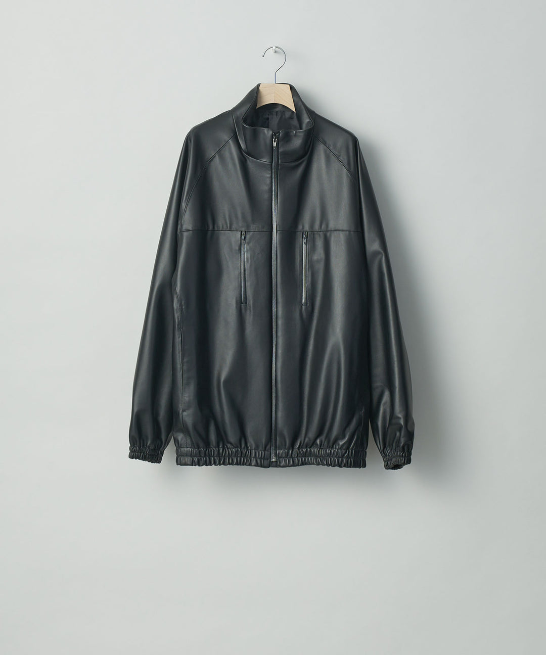 stein(シュタイン)の23AWコレクションLEATHER WINDBREAKER JACKETのBLACK
