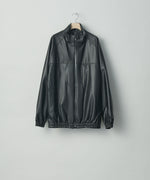 画像をギャラリービューアに読み込む, stein(シュタイン)の23AWコレクションLEATHER WINDBREAKER JACKETのBLACK
