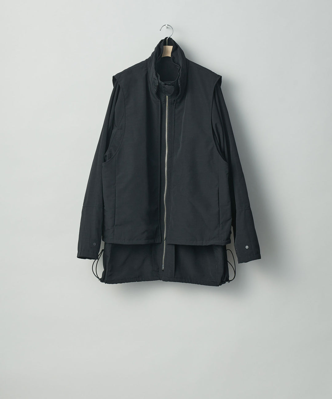 stein(シュタイン)の23AWコレクションREVERSIBLE MILITARY JACKETのBLACK