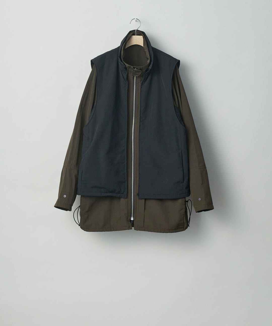 stein(シュタイン)の23AWコレクションREVERSIBLE MILITARY JACKETのMILITARY KHAKI