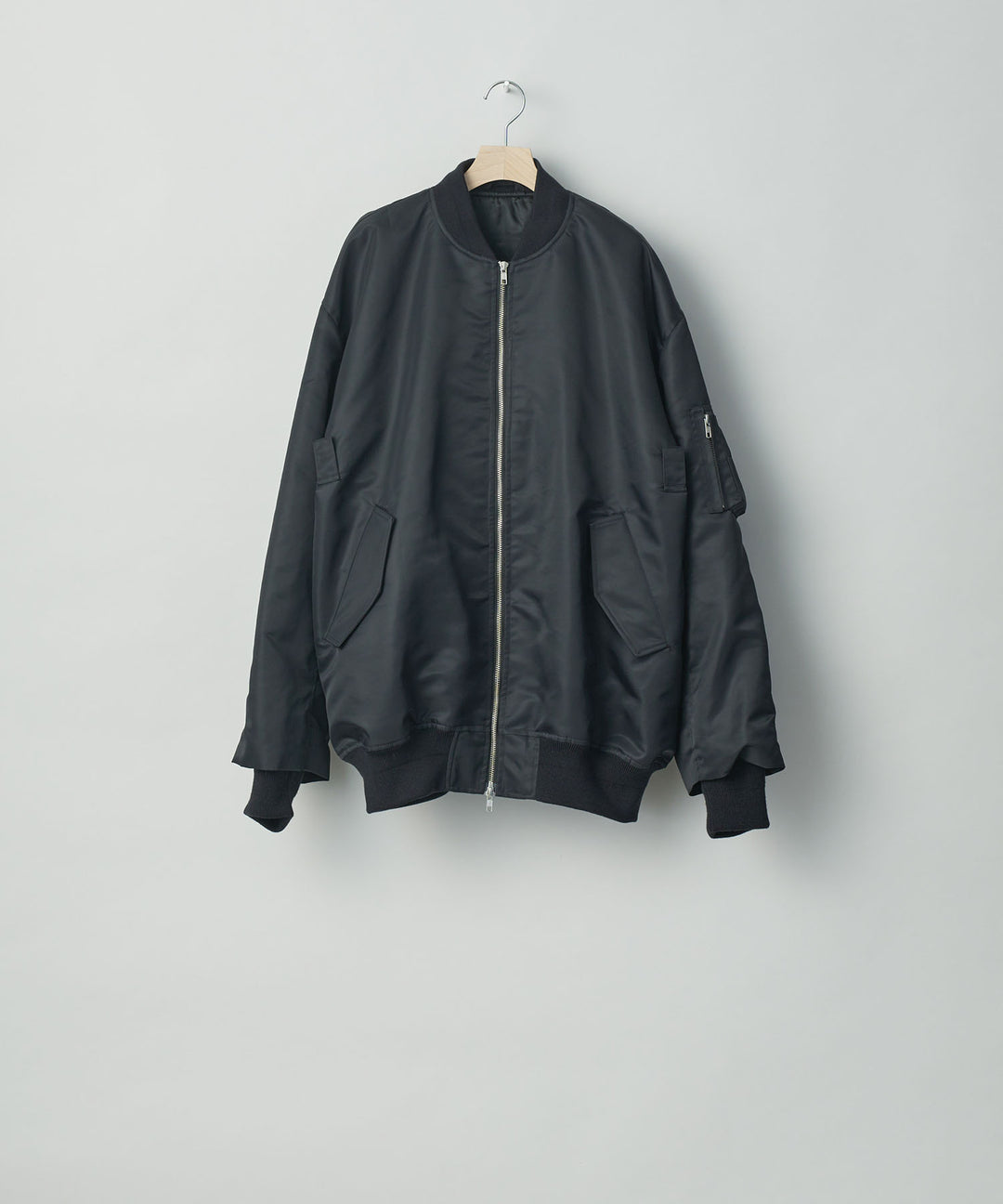 stein(シュタイン)の23AWコレクションOVERSIZED FLIGHT JACKETのBLACK