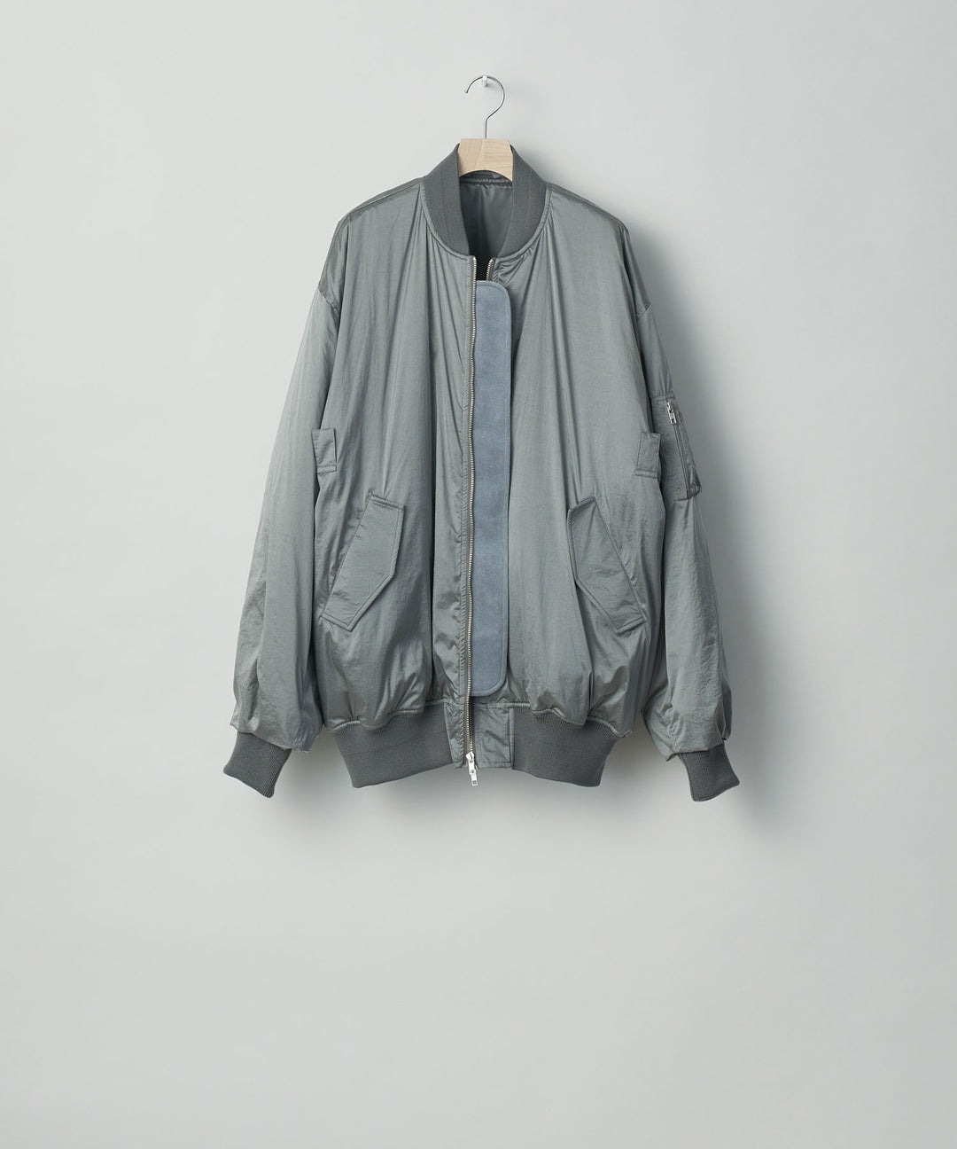 stein シュタイン 23AW OVERSIZED FLIGHT JACKET - SILVER sessionセッション福岡セレクトショップ 公式通販サイト 