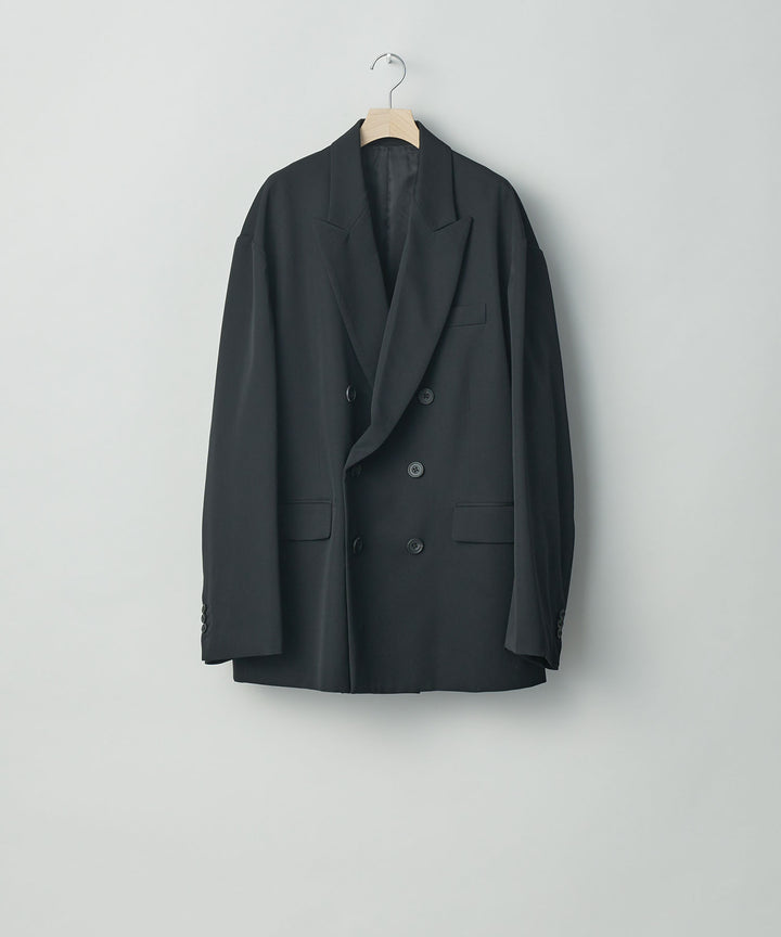 stein(シュタイン)の23AWコレクションOVERSIZED DOUBLE BREASTED JACKETのBLACK