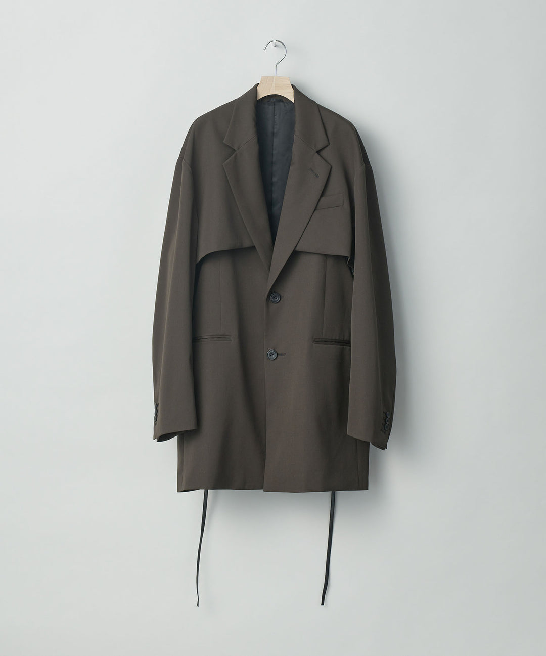 stein(シュタイン)の23AWコレクションOVERSIZED LAPELED COMBINATION JACKETのMILITARY KHAKI